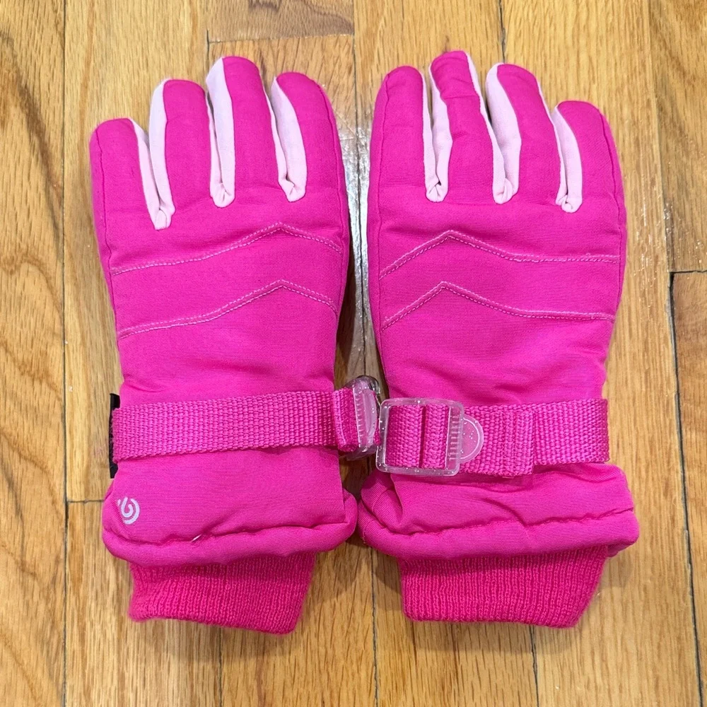 Champion Kids Pink Winter Gloves Size 4/7